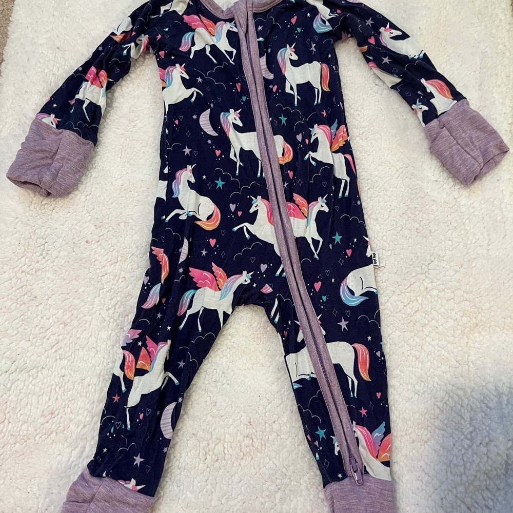 Little Sleepies Magical Unicorn zippy